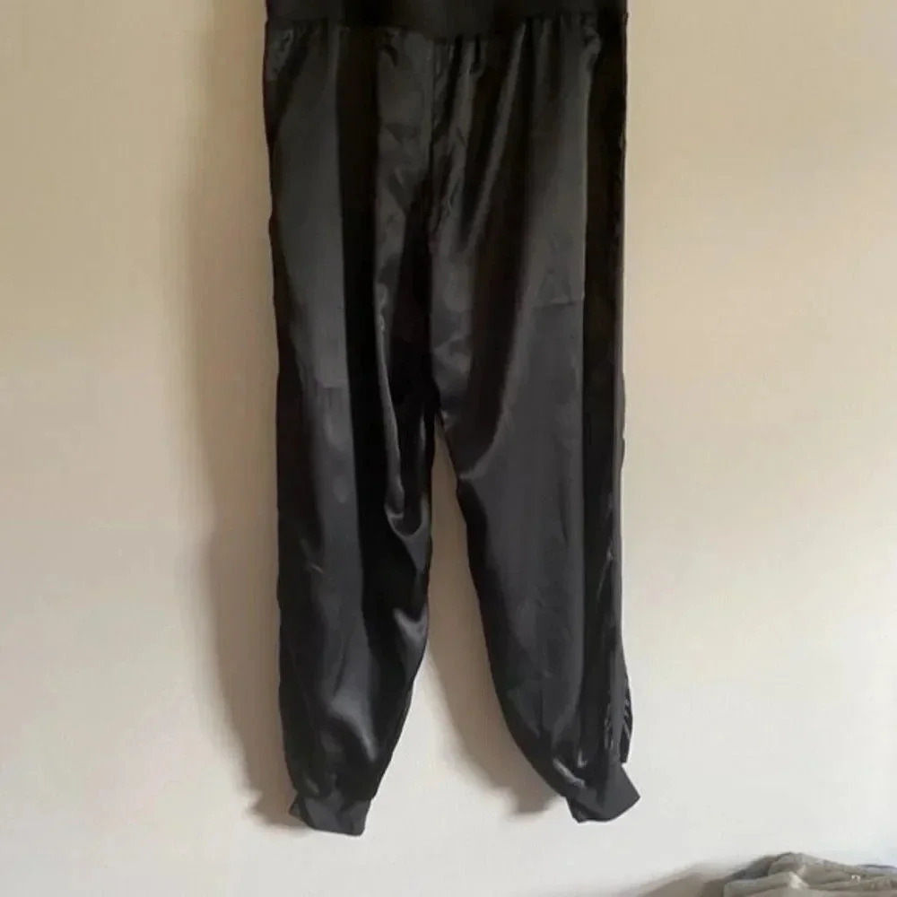 Victoria's Secret Black Silky Jogger Pants - Picture 10 of 12